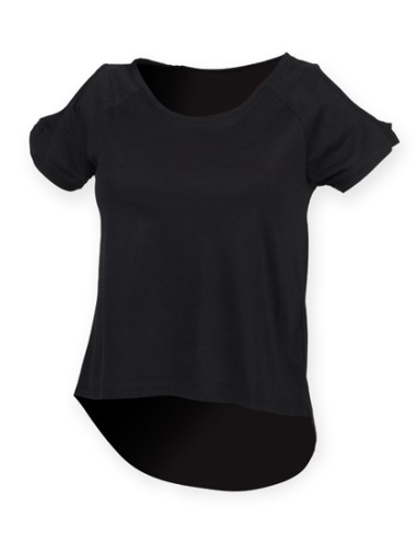 SFC-SK233-Womens Drop Tail T
